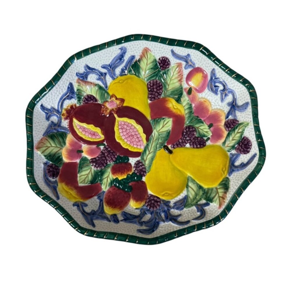 Fitz &‎ Floyd Fruit Plate